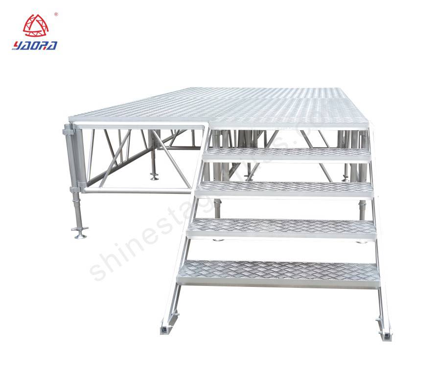 1*2m Portable Assemble Stage For Outdoor Concert