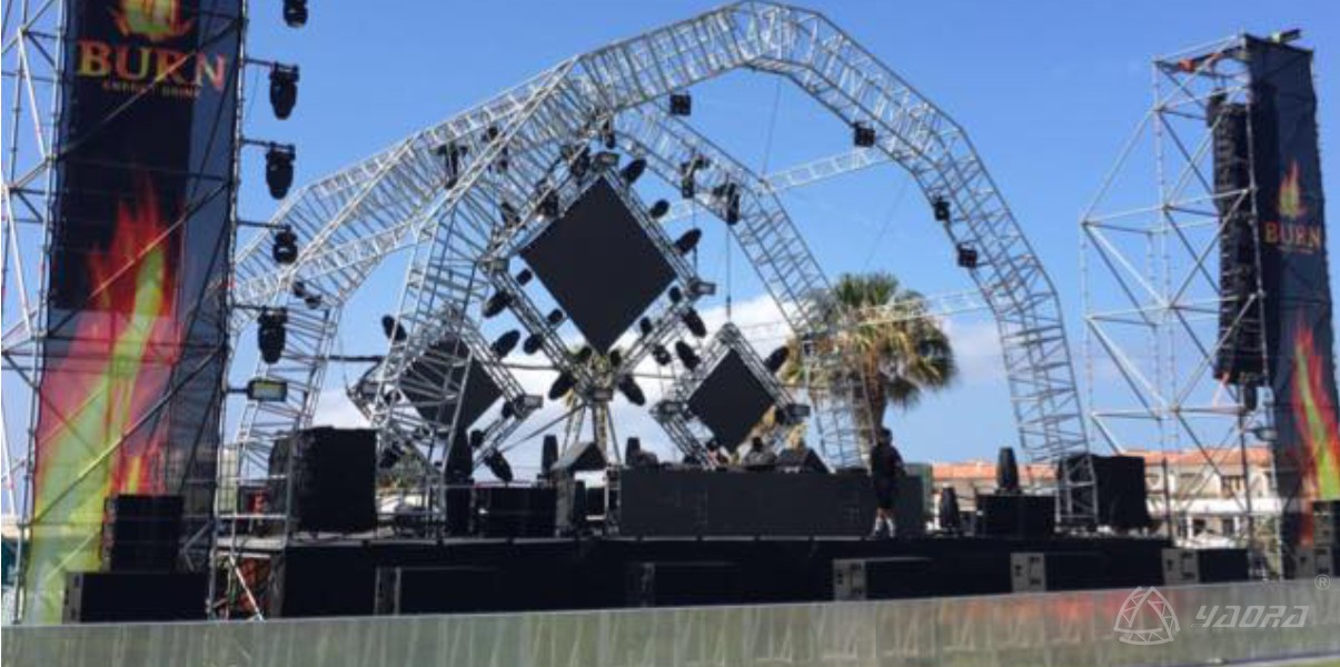 Carpa de armazón de arco resistente de Carnaval de España