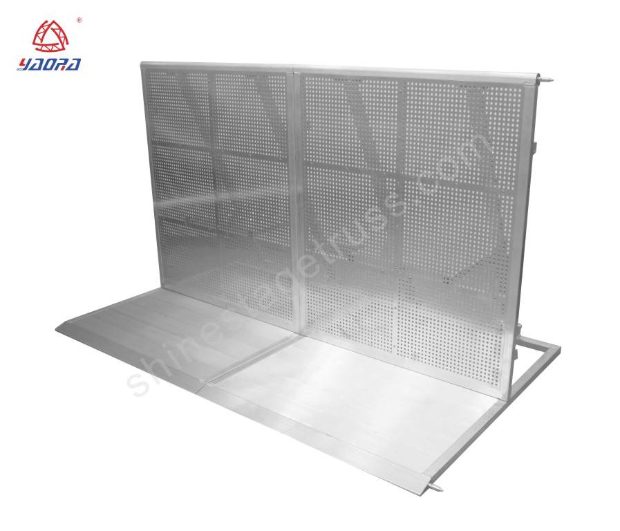 Portable Straight Security Barrier