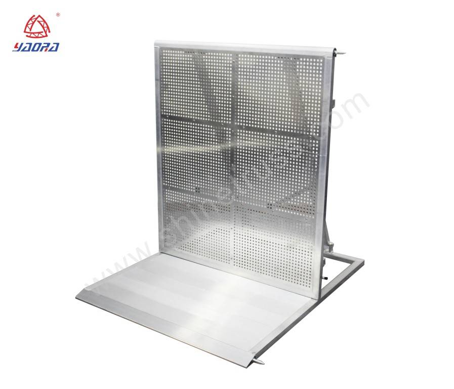 Portable Aluminum Stage Barriers