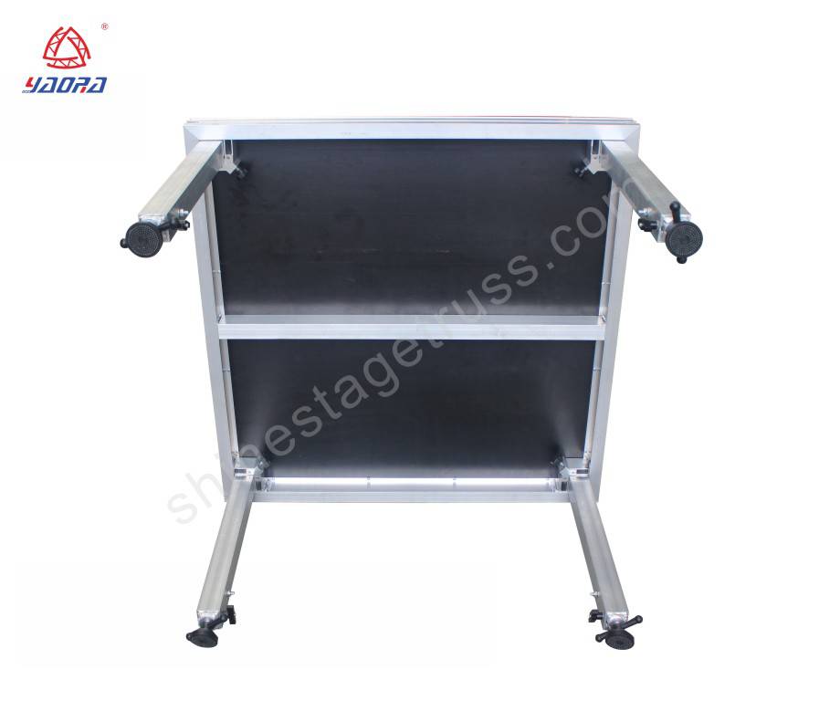 Adjustable Aluminum Quick Stage 1.2M Square